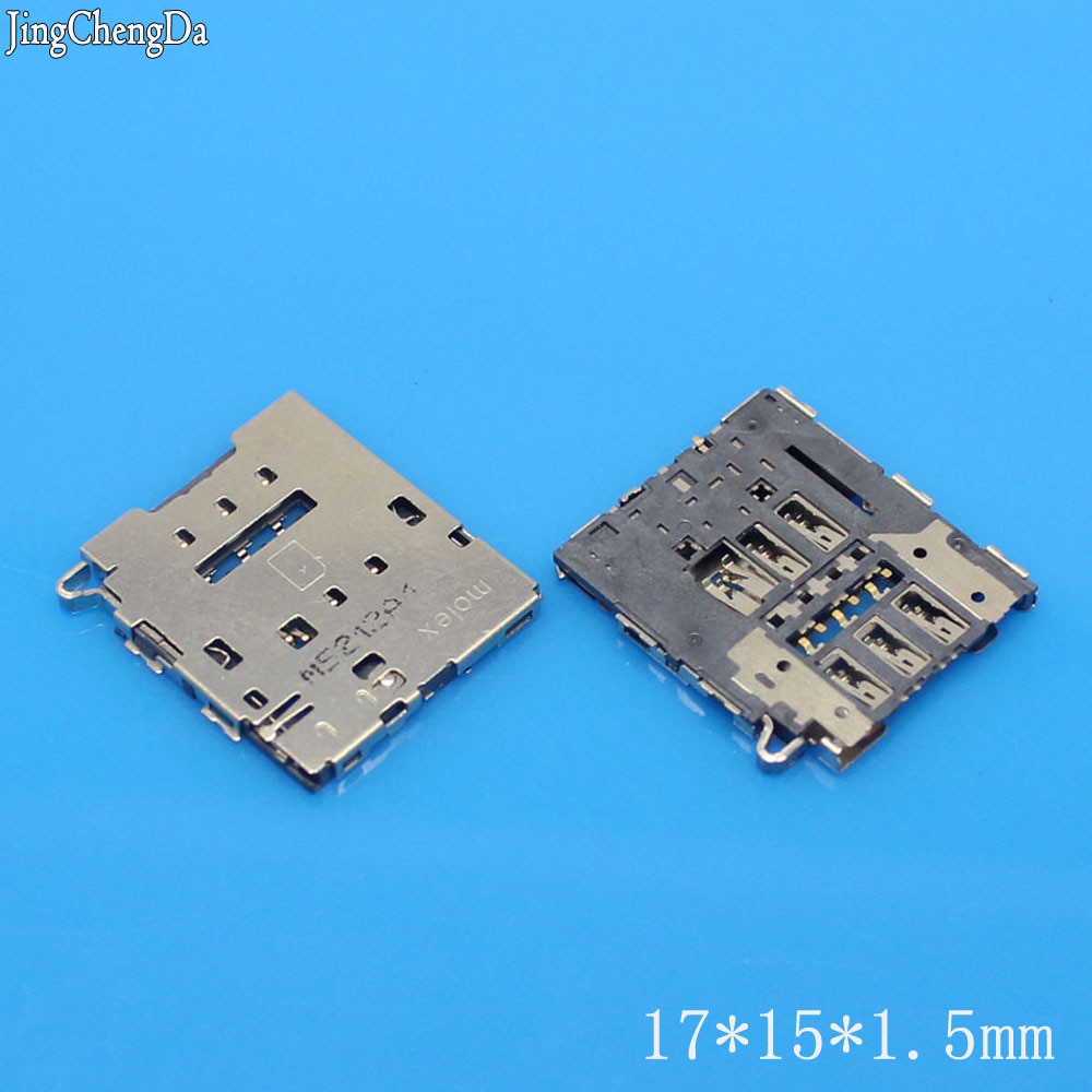 JCD For Samsung Galaxy S6 Edge G925 G9250 SIM Card Reader Holder Slot Tray