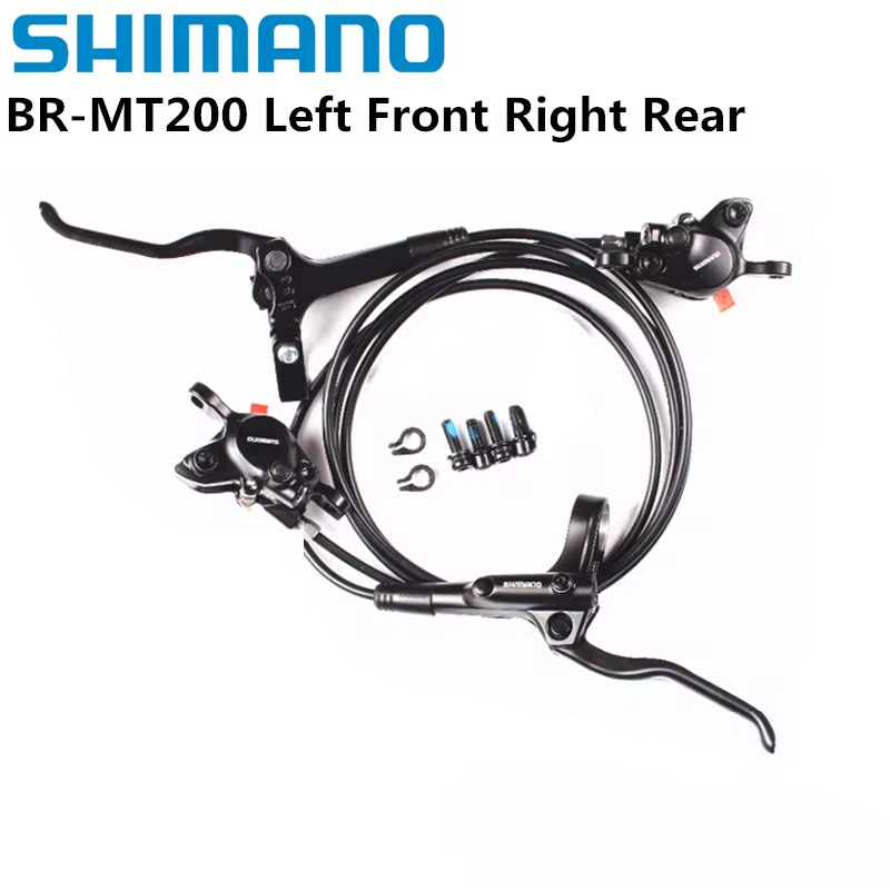 Shimano MT200 Hamulec BL BR MTB E-bike Hydrauliczny hamulec tarczowy Rower elektryczny Hamulec rowerowy Lewy przedni prawy tylny hamulec