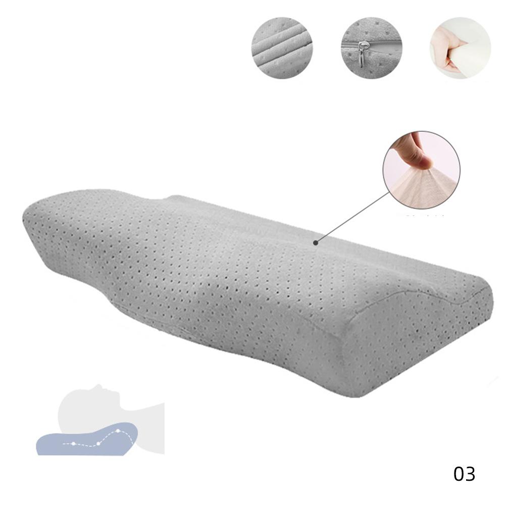 Comfortabele Cervicale Orthopedische Kussens Latex Nek Zorg Traagschuim Slapen Slaapkamer Kussen Hals Ondersteuning Travesseiro: Gray