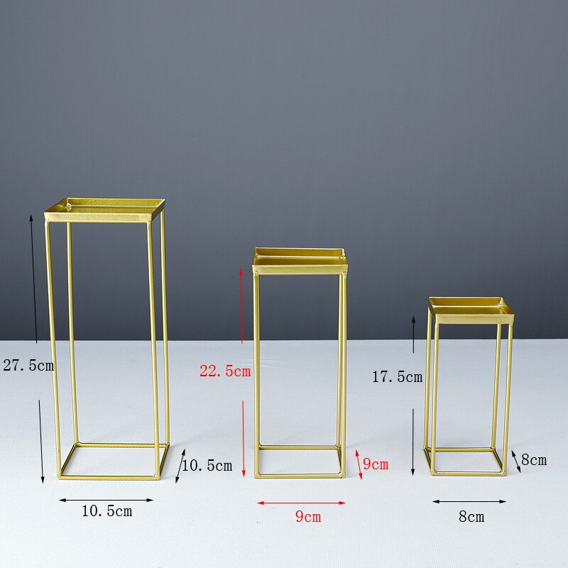 1pcs Cake Stand 10 Inch for Wedding Table Fondant Cupcake Display Accessory Party Bar window decoration jewelry display stand: 3pcs in set