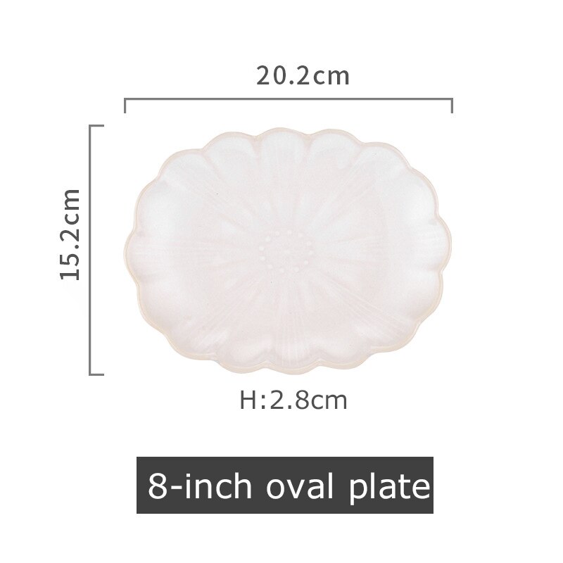 1 Pc Japanse Servies Keramische Wit Blauw Diner Plaat Serveren Gerechten Rijst Ramekin Saus Kom Magnetron Veilig: I