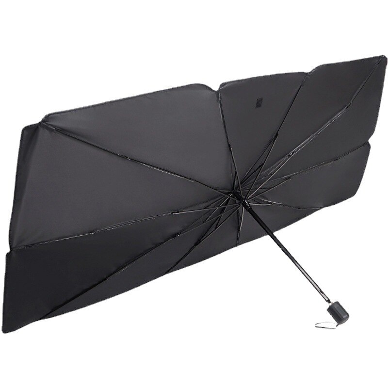 Parasol plegable para parabrisas delantero de coche, sombrilla con aislamiento térmico, accesorios para coche