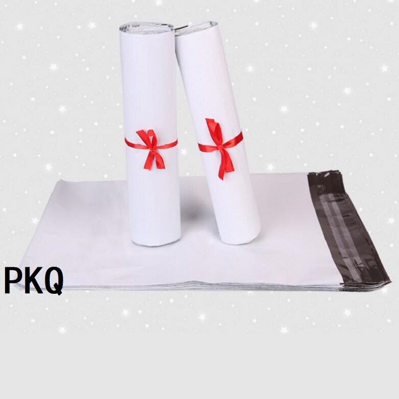 100Pcs/Lot Poly Mailer Waterproof Mailing Bags Thicken Bags Mailer Self-seal Adhesive Courier Storage Bags