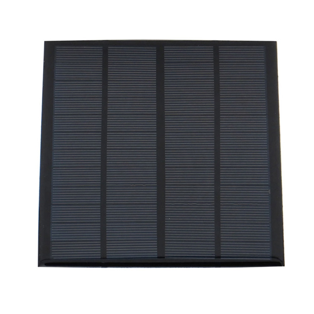 3W 12V Mini Solar Panel DIY Polysilicon Solar Charger for Home Office Outdoor Activity --M25