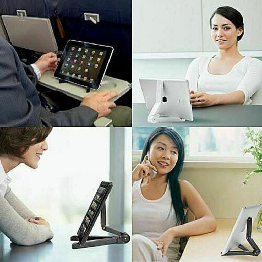 Verstelbare desktopstandaard, statief, tafelstandaard, opvouwbare telefoon- en tabletstandaard, houder voor iphone, ipad mini 1, 2 3 4, air pro