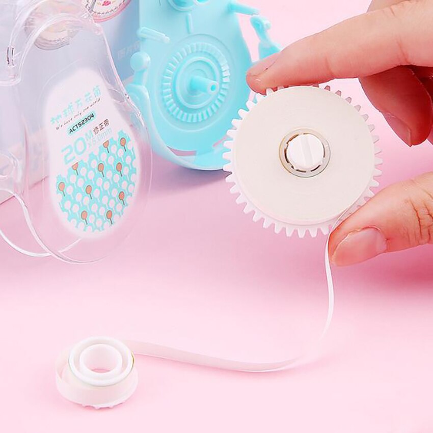 5MM Correction Tape 20M Large Capacity Altered Tape, Student Writing Diary Transparent Film Corrector Correction Tapes Supplies