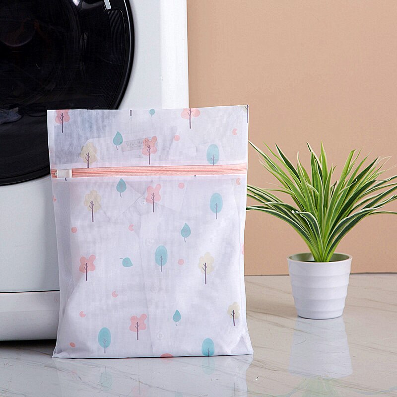 6 Stuks Set Ritssluiting Wasserij Wash Bag Opvouwbare Mesh Netto Vuile Kleren Sokken Wassen Zakken Nuttig Beha Ondergoed Organizer Bag gereedschap