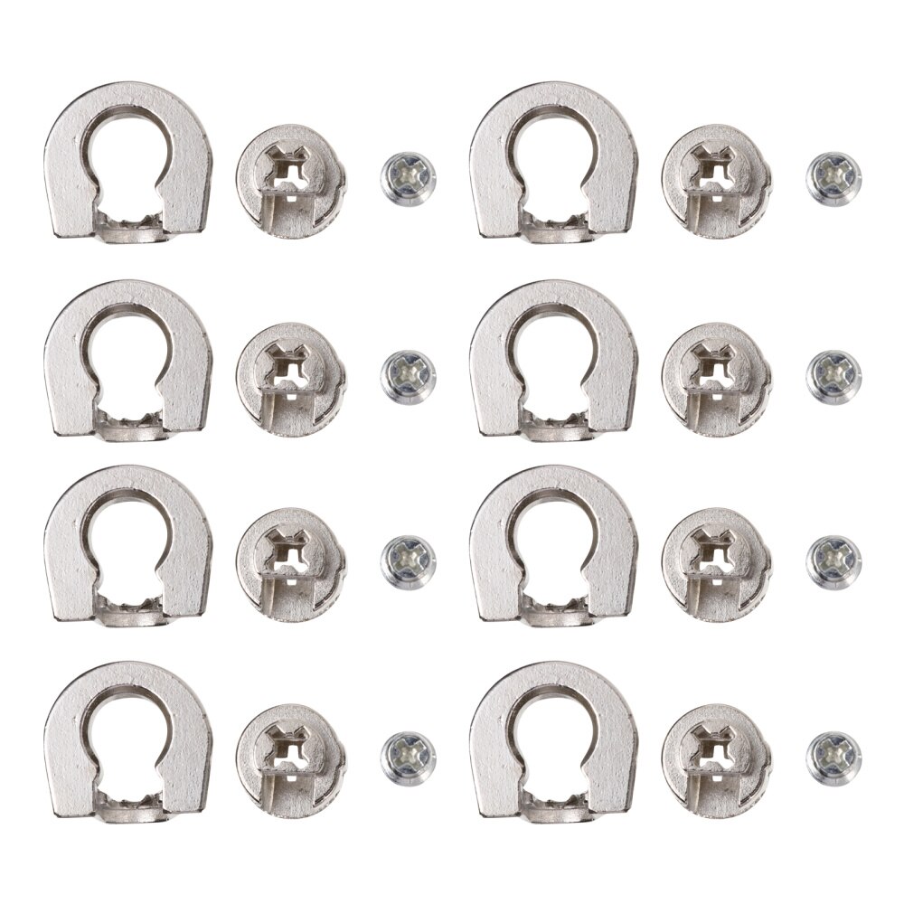 10 Pcs Excentrieke Fittings Kast Connector Meubels Connector Schroef-In Ankers