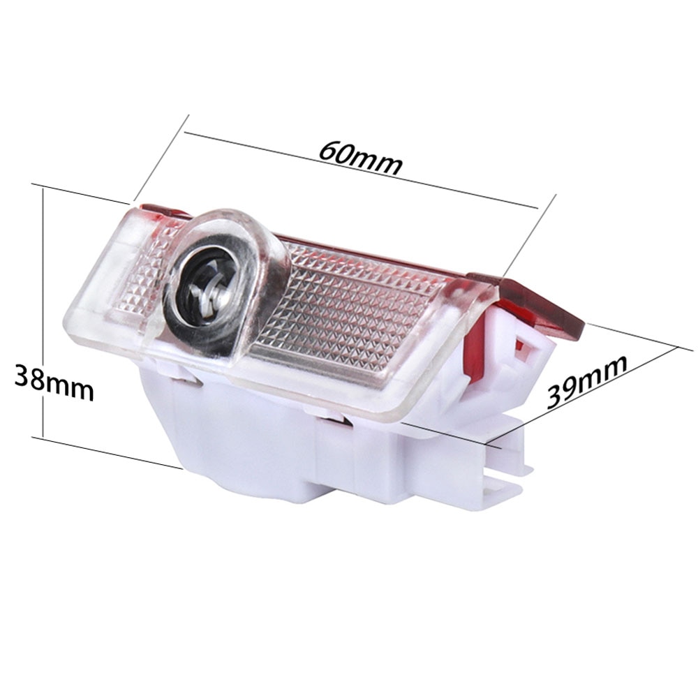 Proyector de luces LED con logotipo para puerta, para Mercedes Benz W205 C200 C220 C250 C400 C350 C450 AMG Clase C M