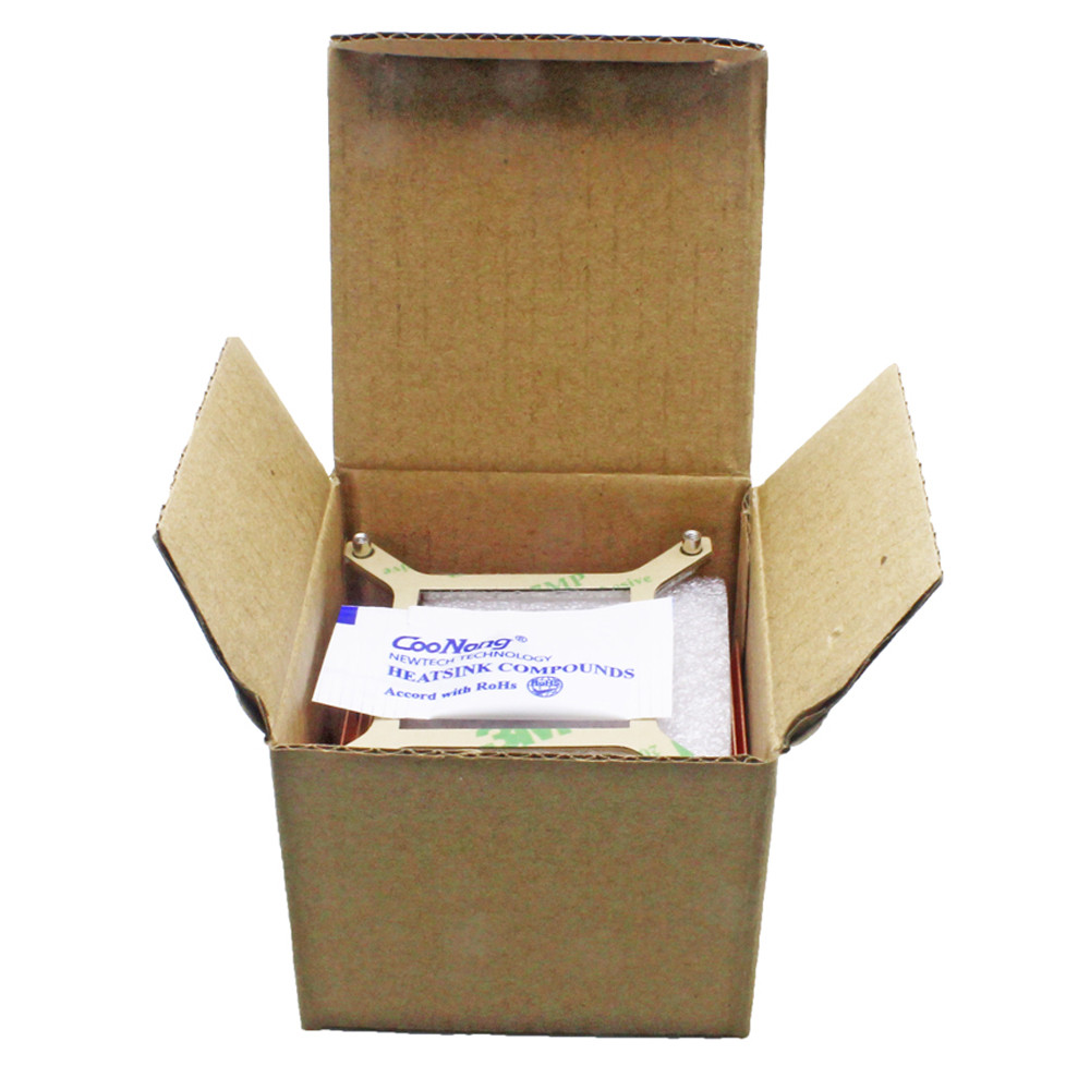 1U Server CPU-Kühler Kupfer-Kühlkörper für Intel Steckdose G PGA 988 989 Handy, Mobiltelefon Prozessor Serie passiv Kühlung