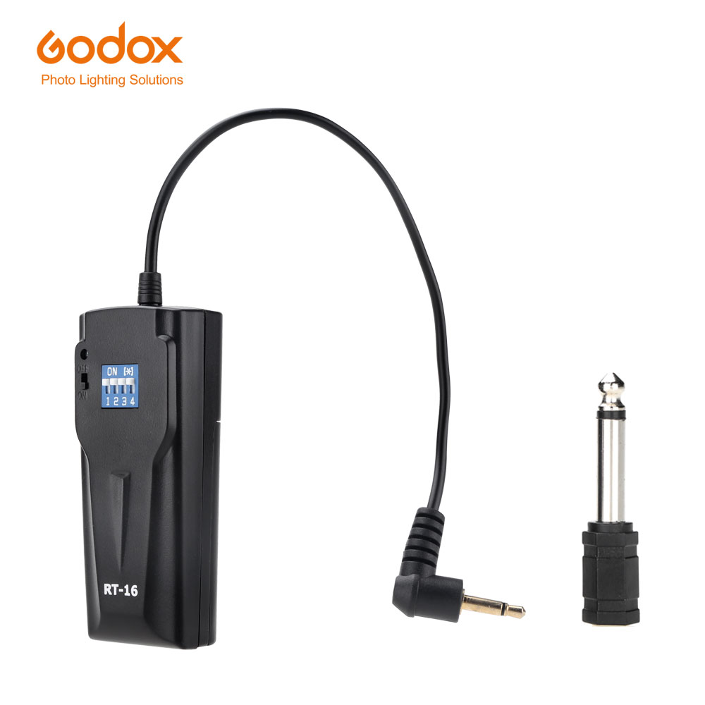 Godox 16 RT-16 Kanal kabellos Studio Strobe Fernbedienung Blitzauslöser Empfänger: Grau