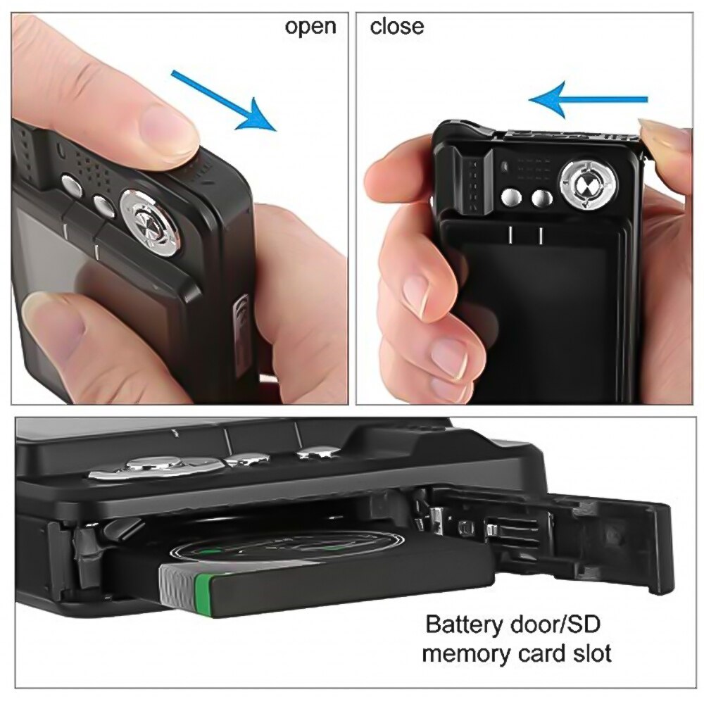 Mini caméra Portable 2.7 "720 P 18MP 8x Zoom TFT LCD HD appareil Photo numérique caméscope vidéo DV Anti-secousse Photo pour enfants caméra