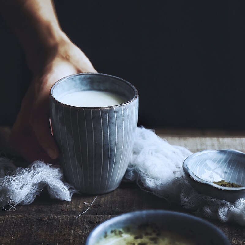 Japanse Stijl Keramische Theekopje Water Koffie Cup Tablewarehumpback Regen Granny Japanse Thee Cup Keramische Water Hand Camellia