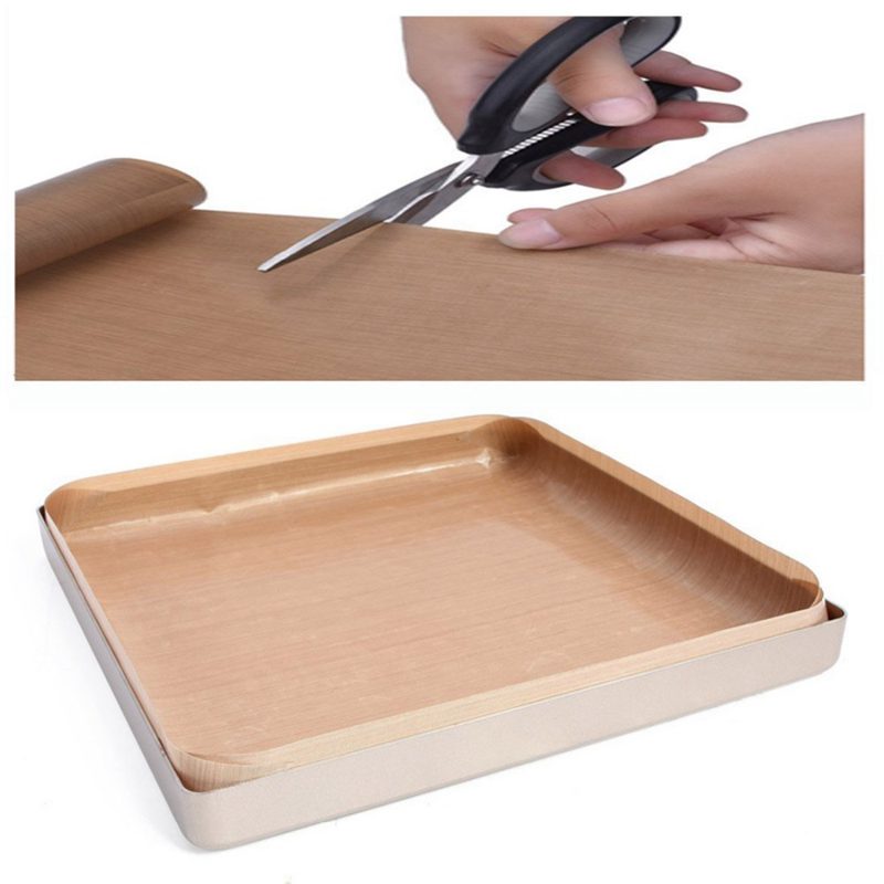 6 Stuks Teflon Vel 40X60Cm Herbruikbare Slip Bakken Mat Olie-Proof Papier Bakken Oven Tool Non-stick Voor bbq