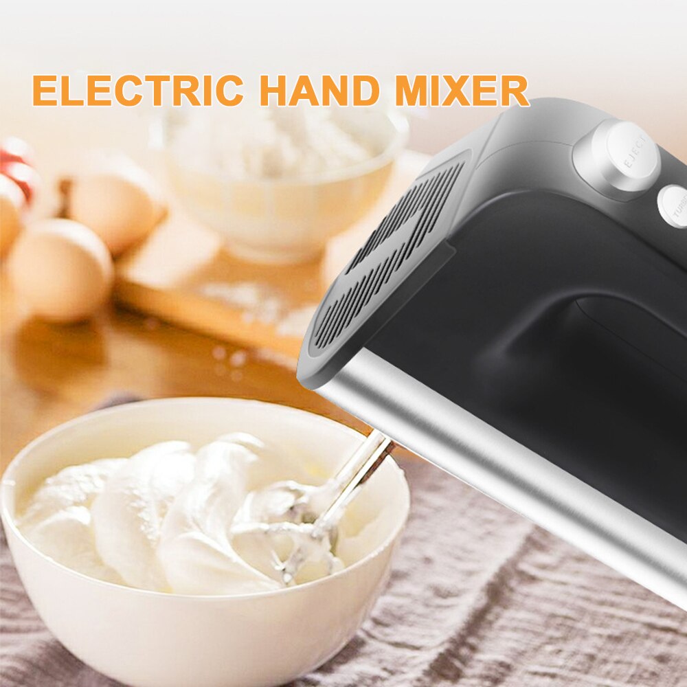 5 Speeds 500W High Power Electric Food Mixer Hand Blender Dough Blender Egg Beater Hand Mixer For Kitchen