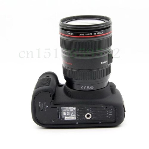 Funda de silicona de goma para cámara CanON 6D, bolsa de goma para cámara 6D, negra, roja, amarilla, Camuflaje