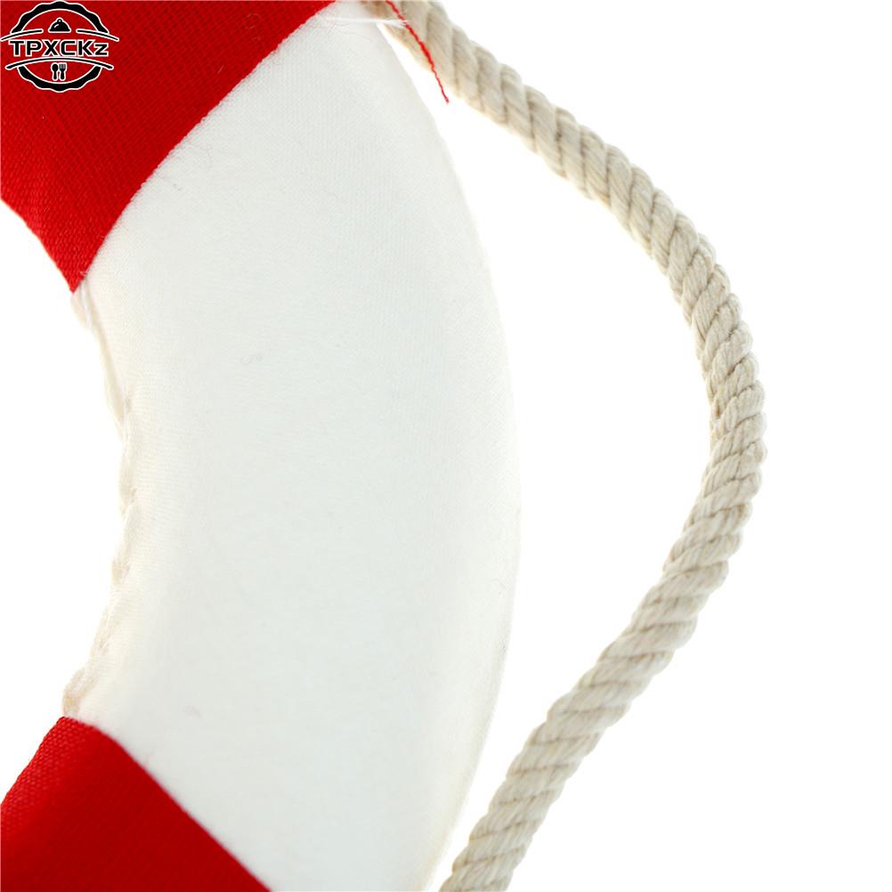 Home Decoratie Welkom Muur Ornament Reddingsboei Schuim Aan Boord Nautical Leven Reddingsboei Ring Boot Muur Opknoping Mediterrane Stijl