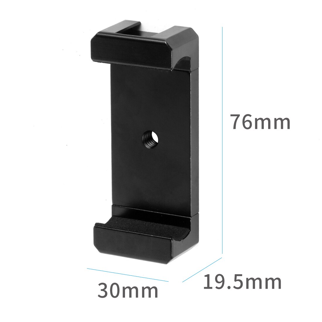 Smart Telefoon Statief Klem Standhouder Clip W Koud Shoe Mount Aluminium Voor Iphone Huawei Vlog Vullen Video Record voor Gopro