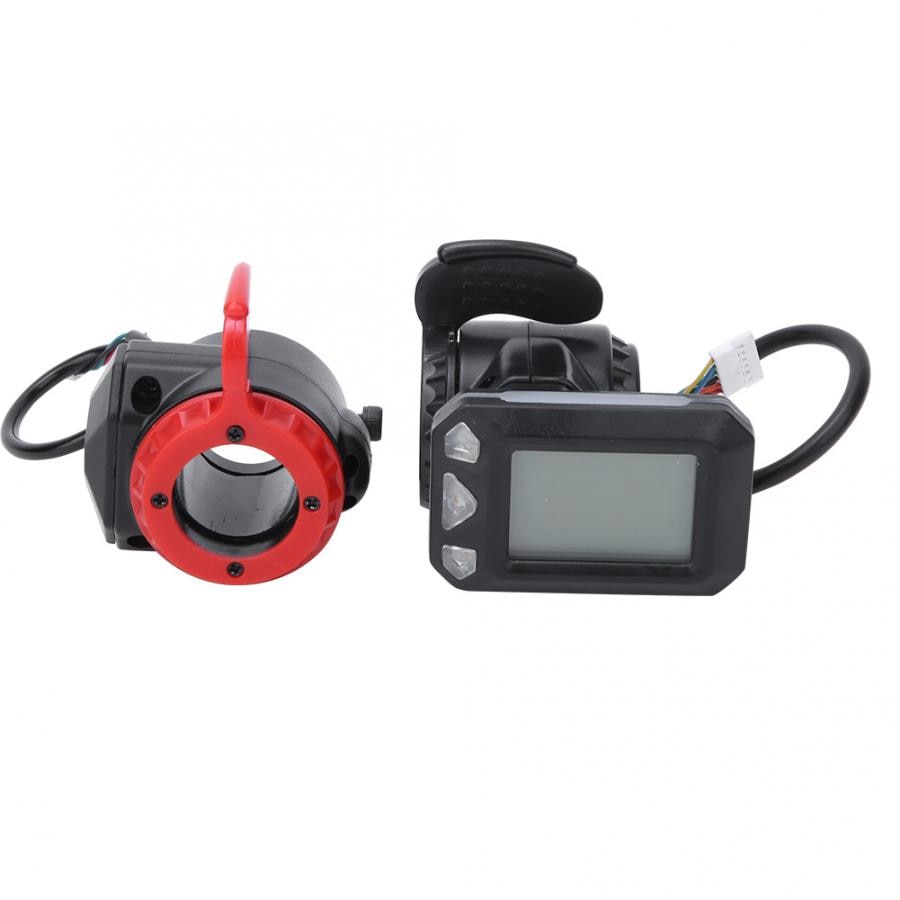 5.5 Inch Electric Bicycle Controller 24V 250W LCD Monitor 24 V LCD Monitor For Carbon Fiber Electric Bike Scooter Set Accessory