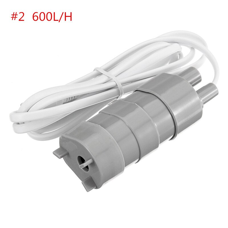 Water Pump 12V 5M 600L/H 1000L/H For Vertical Submersible Pumps Home Garden Pond Fountain Fish Tank Change Water Portable: 600L