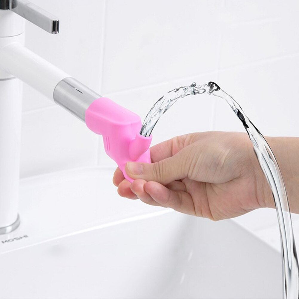 Silicone Extender Gadget Sink Water Tap Extension Washing Splash-Proof Device Kitchen Bathroom Accessories Sprinkler Connector