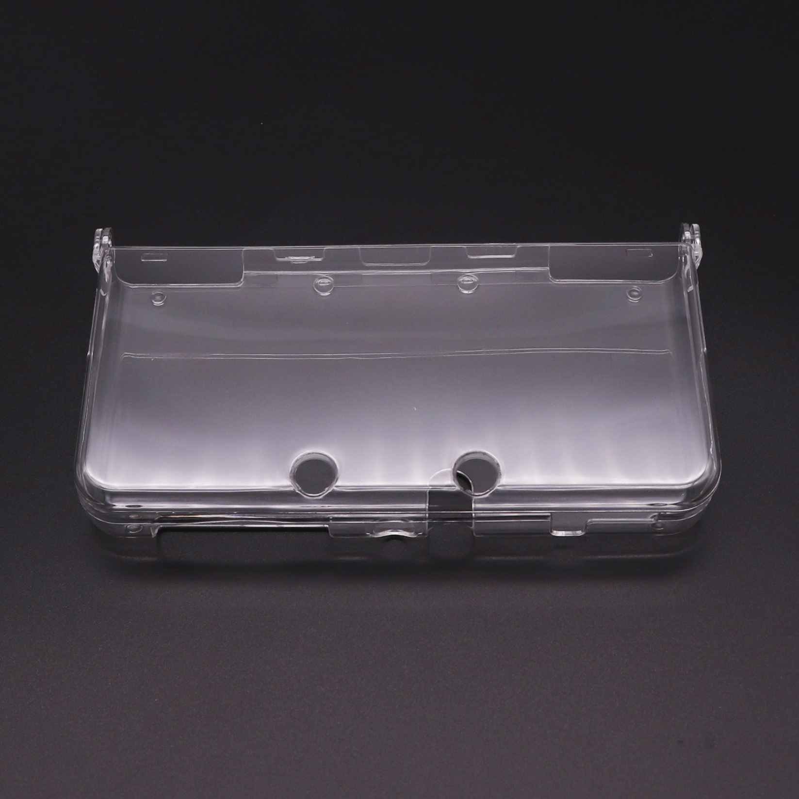 For Nintendo 3DS Console &amp; Games Lightweight Rigid Plastic Clear Crystal Protective Hard Shell Skin Case Cover