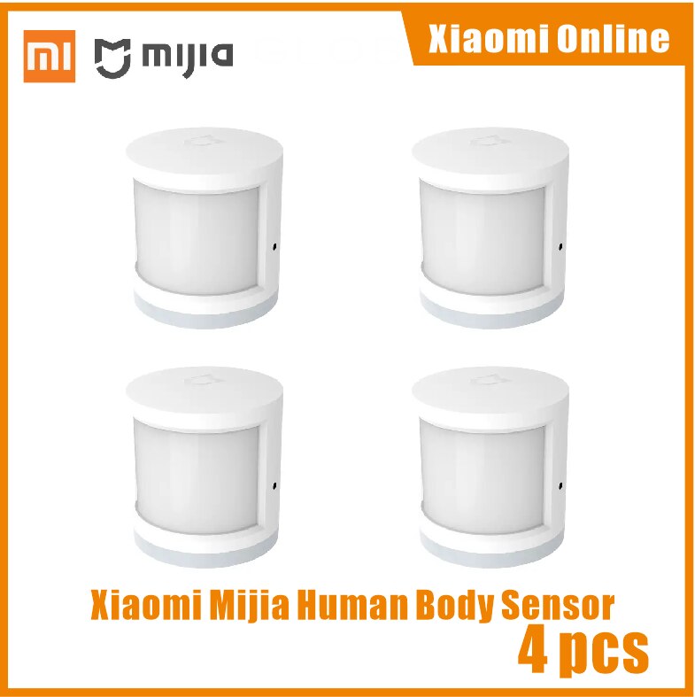 Original Xiaomi Menschlichen Körper Sensor Magnetische Zigbee Clever Heimat Super Praktische Clever Intelligente Gerät mit Drehen Halfter Möglichkeit: 4 Stck