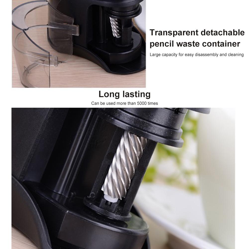 Electric Pencil Sharpener School Sharpener Stationery Items for Kids Adults Student Back to School Electric Knife Sharpener