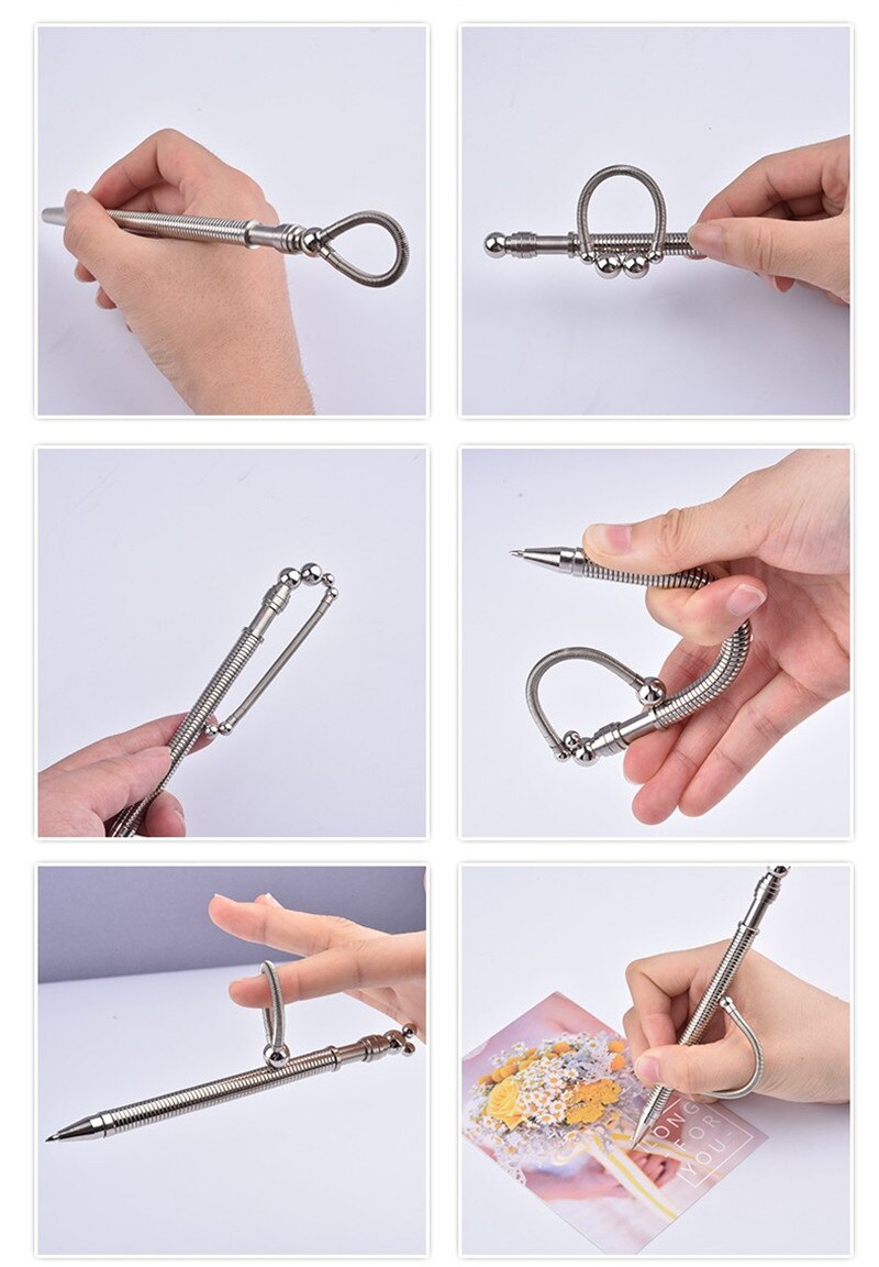 Fidget pen stress relief legetøj metal fidget pen spinner legetøj magnetisk pen anti stress fidget legetøj til adhd