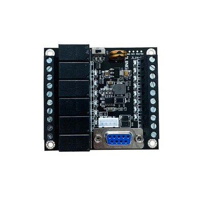 JLing-controlador programable plc FX1N-14MR, módulo de retardo de relé: Type 1
