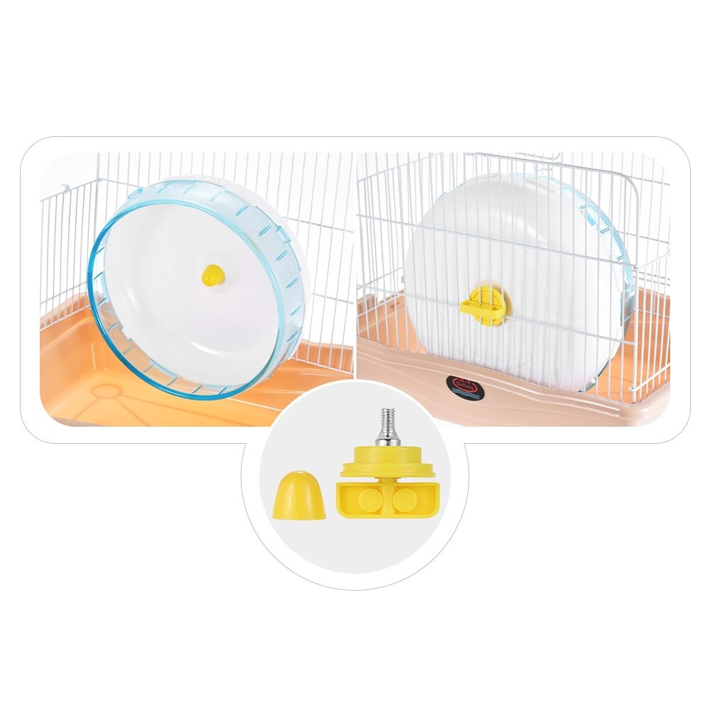 8.3Inch Hamster Wiel Cavia Rat Oefening Wiel Spinner Pp Run Disc Kleine Dieren Huisdier Speelgoed