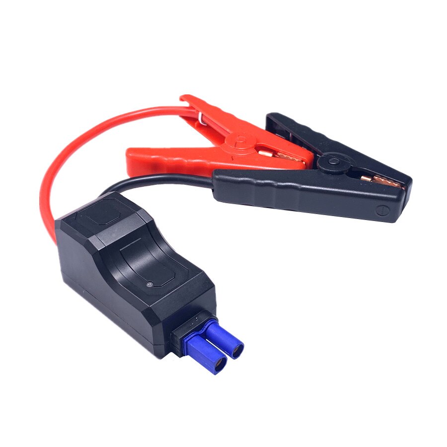 Démarreur de saut de voiture, câble d&#39;alimentation d&#39;urgence, pince de batterie EC5, Clips rouges et noirs pour démarreur de saut de voiture, câble de Booster intelligent