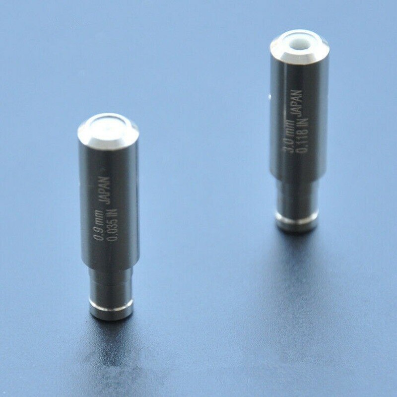 Electric Discharge Machine (EDM) Parts Drill Ceramic Electrode Guide 1.0mm 2PCS