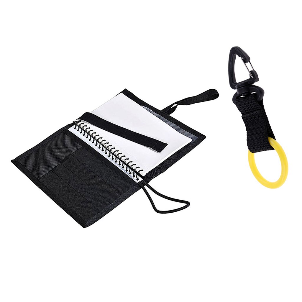 Scuba Dive Regulator Octopus Holder Retainer With Dive Notebook Log Diary