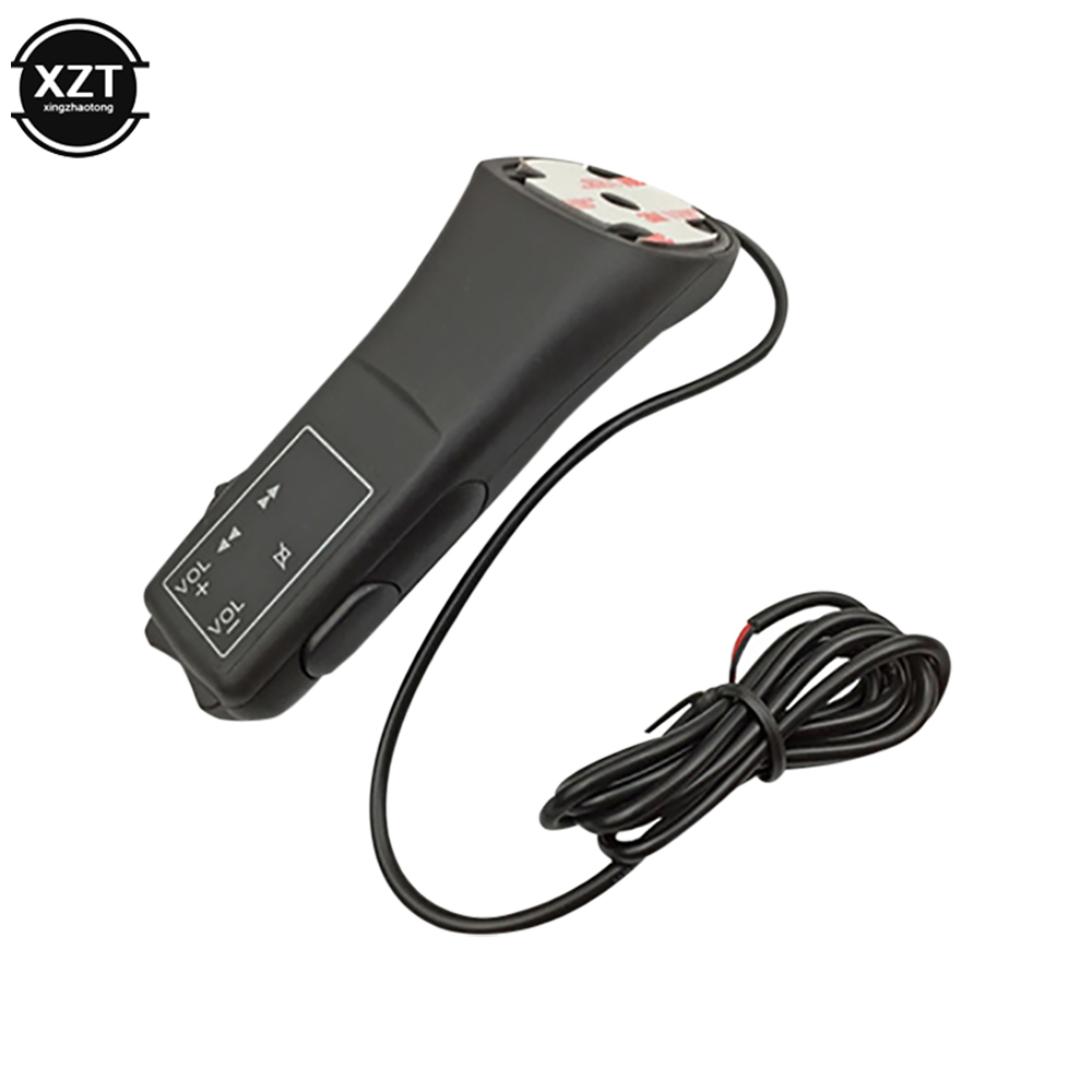 Universele Auto Stuurwiel Knop Afstandsbediening Multifunctionele Auto Radio Gps Dvd Navigatie 2 Din Bedrade Afstandsbediening