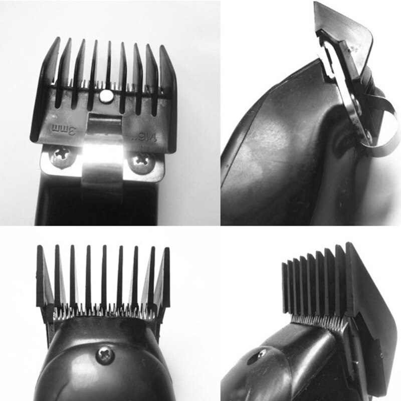 Peine de límite Universal para cortadora de pelo, guía de accesorios, peines, Afeitadora eléctrica, recortadora, guías de corte, herramienta de barbero, 4 piezas, 1/3/6/9mm