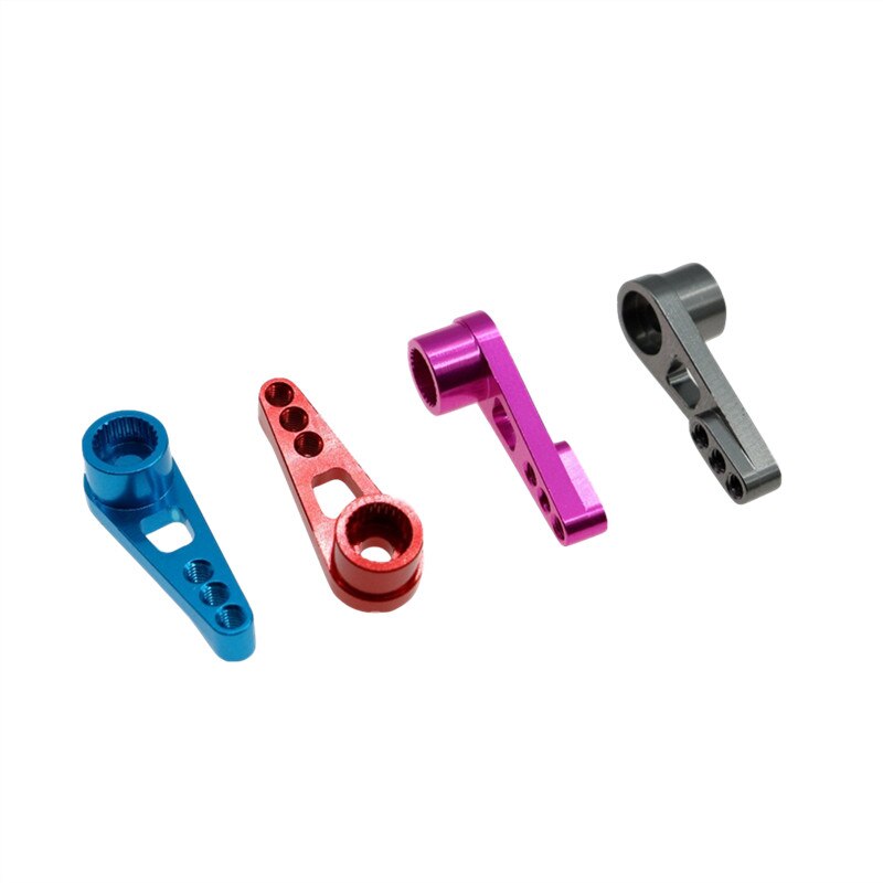 RC Car Steering Servo Half Arm CNC 25T M2.5 Torque Aluminum Alloy Swing Arm for RC Car Model