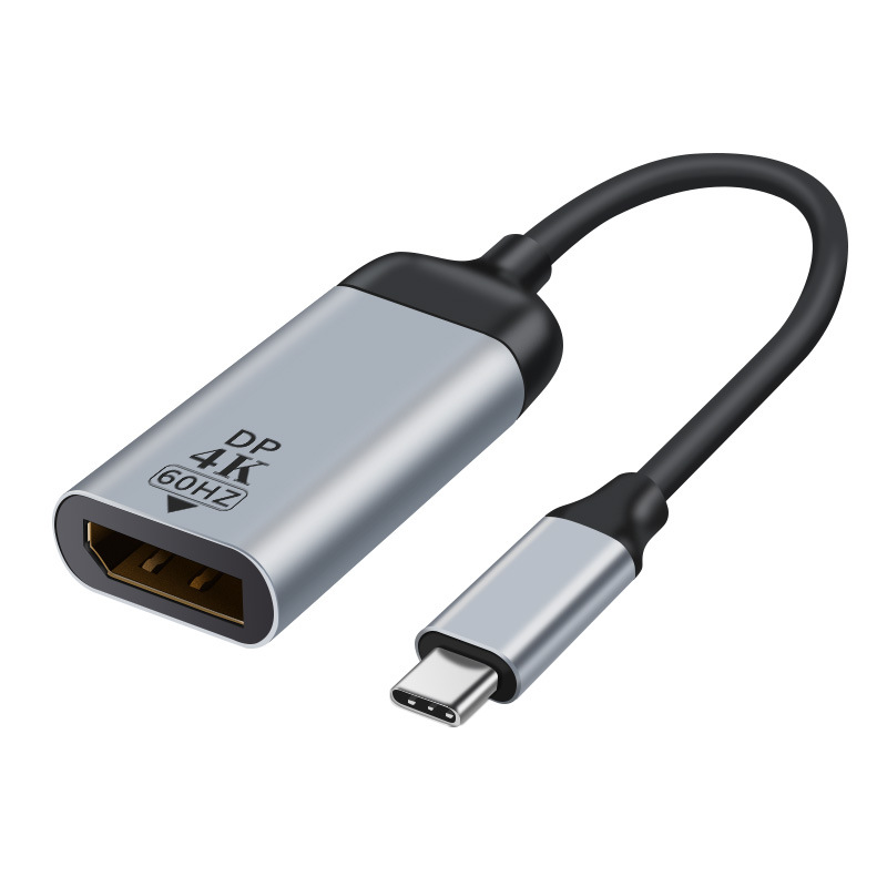 TYPE-C Naar Hdmi/Vga/Dp/Gb/Mdp-Verbindingsadapter 4K @ 60Hz Geschikt Voor Iaptop Projectiescherm High-Definition Conversiekop: Rose Red