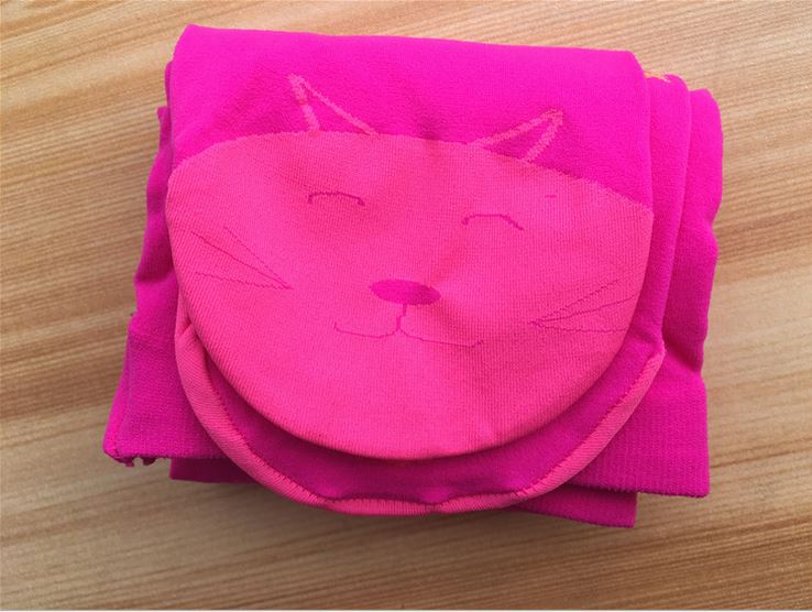 Herbst Frühling kinder mädchen strumpfhosen Samt candy farben Nette Katze Fisch Strumpfhosen für baby kinder Mädchen Strumpfhosen Strumpf: Lavendel