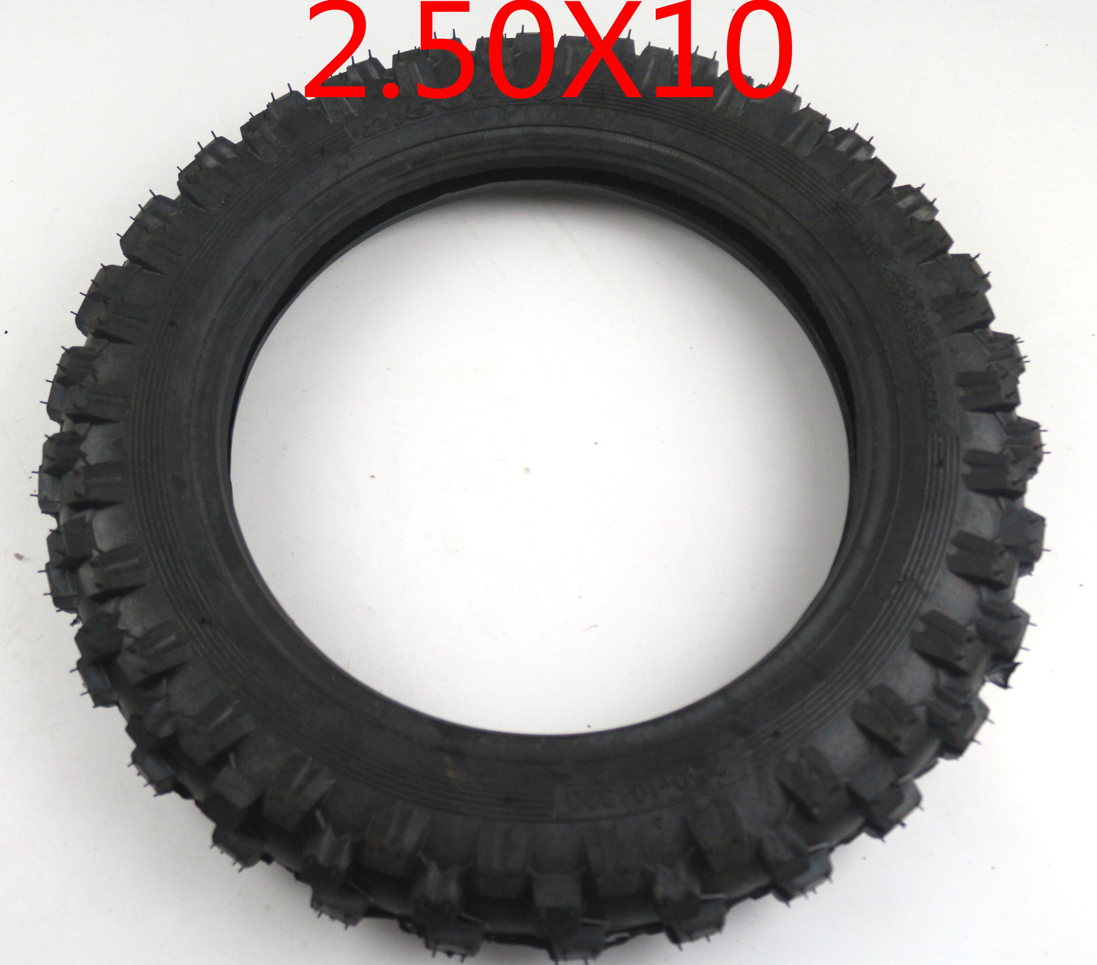 RUTU Chambres à Air 2.50/2.75-10 Dirt Bike 2 Pack Valve TR4 - Compatible CRF50 XR50 PW50