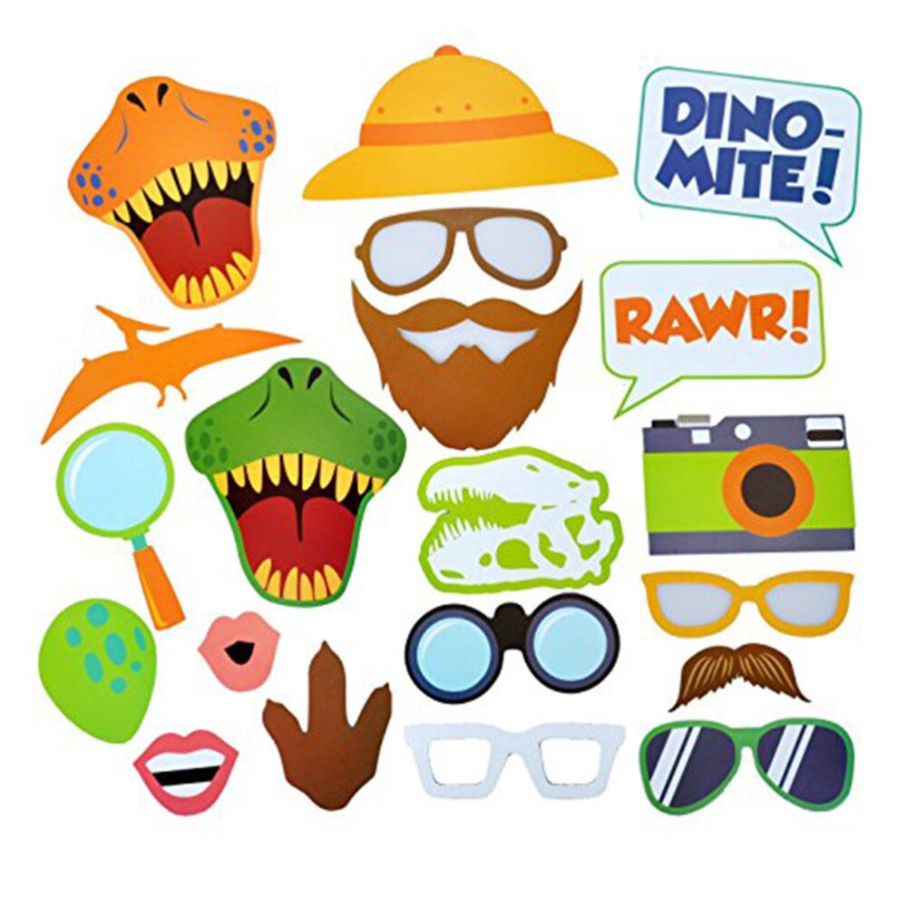 20pcs Photo Booth Props for Kids Children Birthday Party