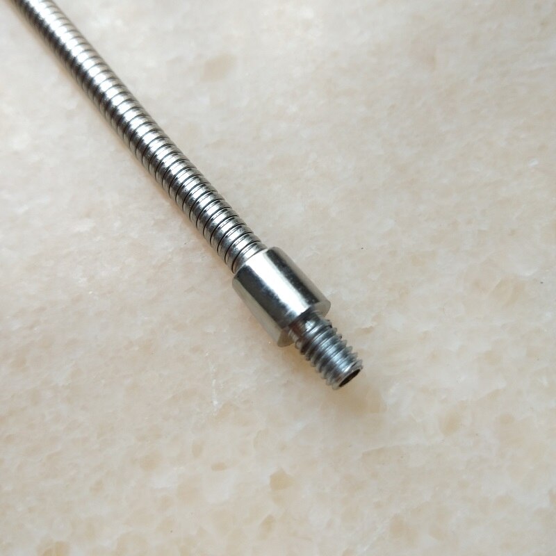 2 kpl/erä dia .4mm uros  m4 ruuvi 100mm/200mm/300mm metalli joustava putki metalli hanhenkaulaletku serpentiiniputkilamppu