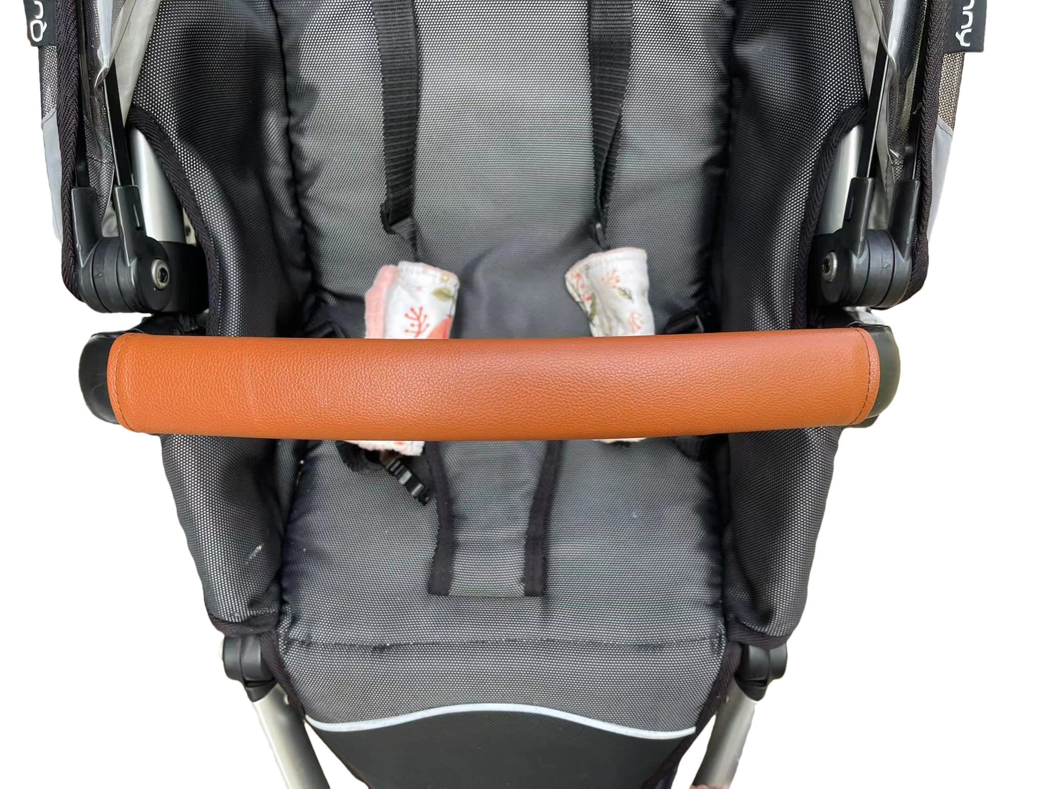 Ensemble complet de housses de poignée en cuir pour poussette Quinny Buzz 3, housse de protection pour accoudoir, accessoires