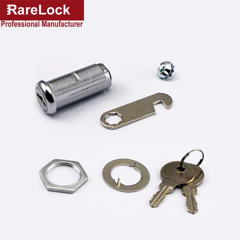 Cam Lock for Power Tool Cabinet Wardrobe Dressing Case Box Cupboard Gym Locker Mailbox Furniture Hardware Rarelock MMS243 C