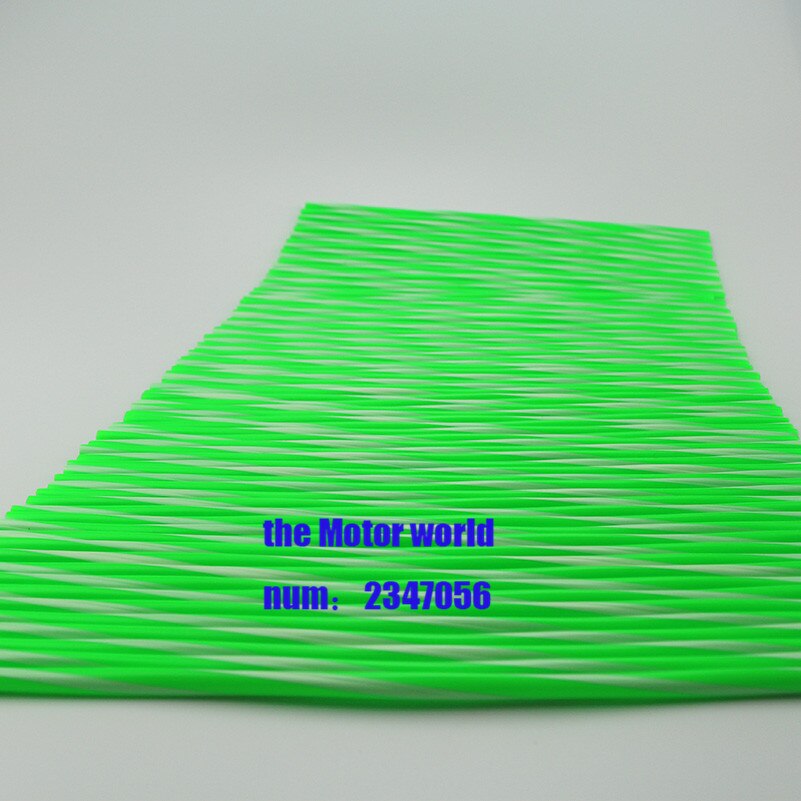 Colorful Florescent Motorcycle Wheel Rim 72pcs Cover Spoke Skins Wrap Tubes Universal for Dirt Bike ATV Quad Mini Motor
