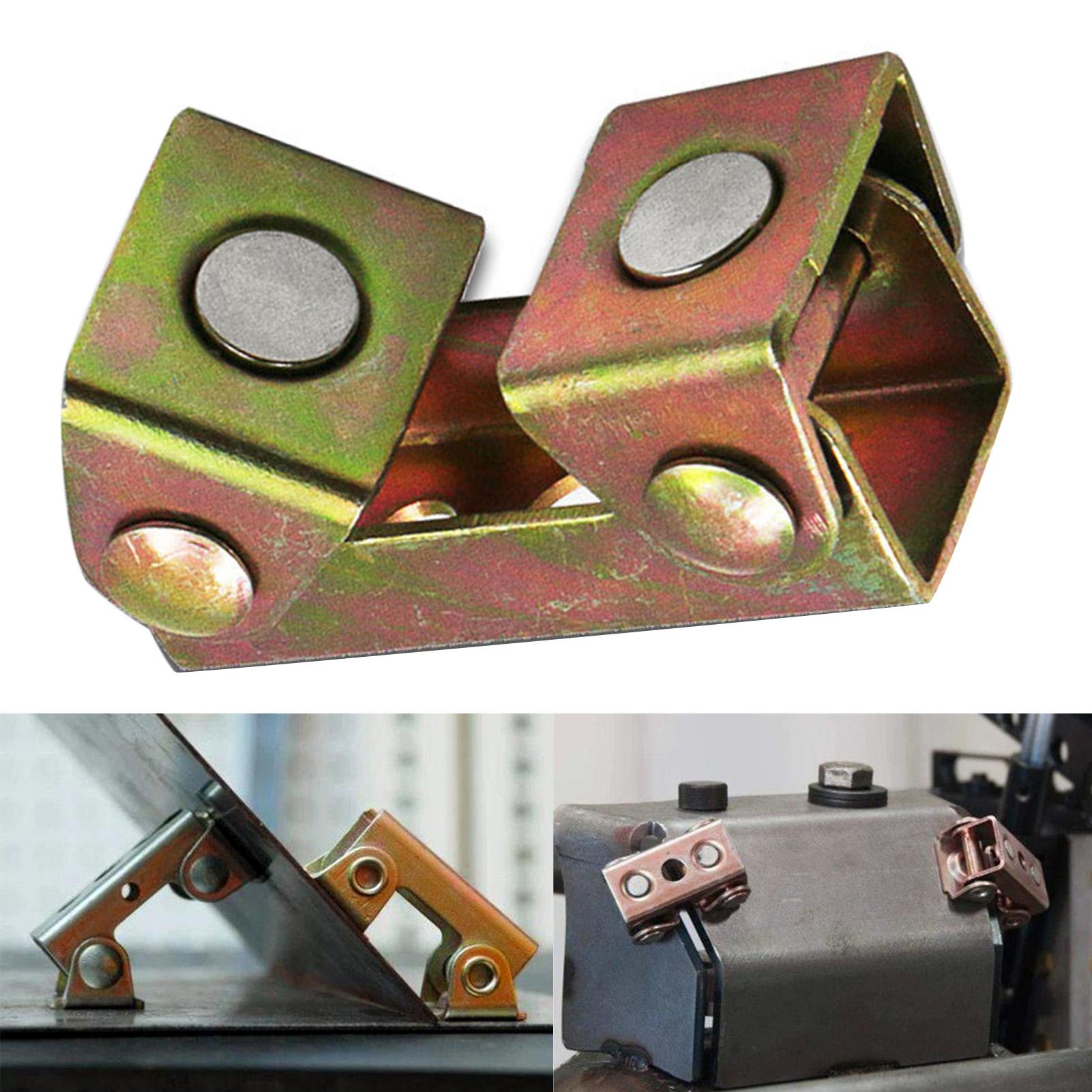V-shaped Welding Holder Welding Positioner Magnetic Adjustable Fixture Clamps Magnet V-Pads Hand Tools Metal Working Tool