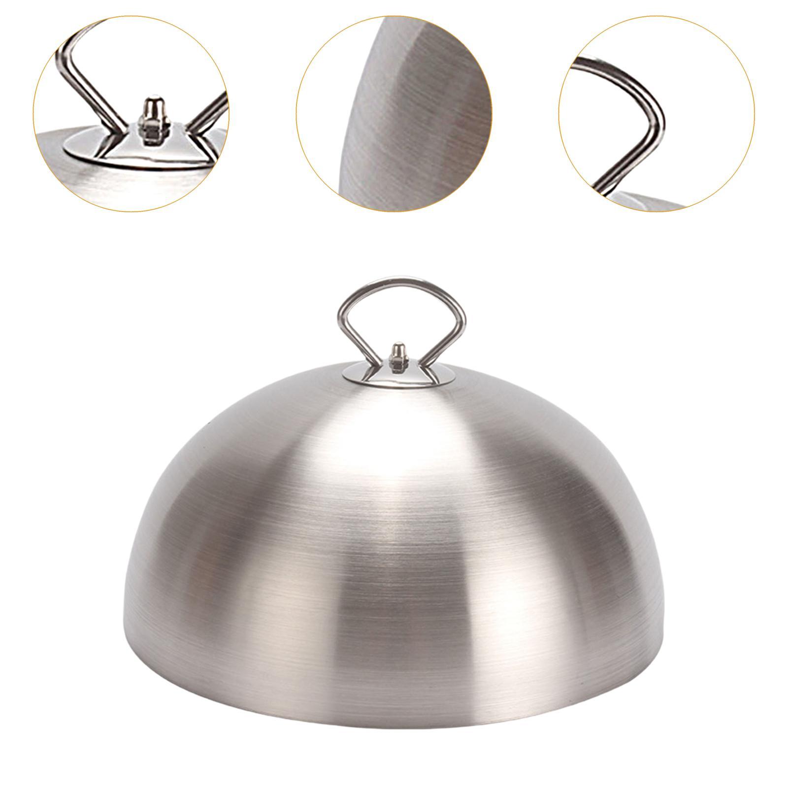 Pokrywa robić pieczenia, kopuła robić topienia sera, pokrywka robić burgerów ze stali nierdzewnej, pokrywka robić steków, kanapek, kuchni, hamburgerów, steków