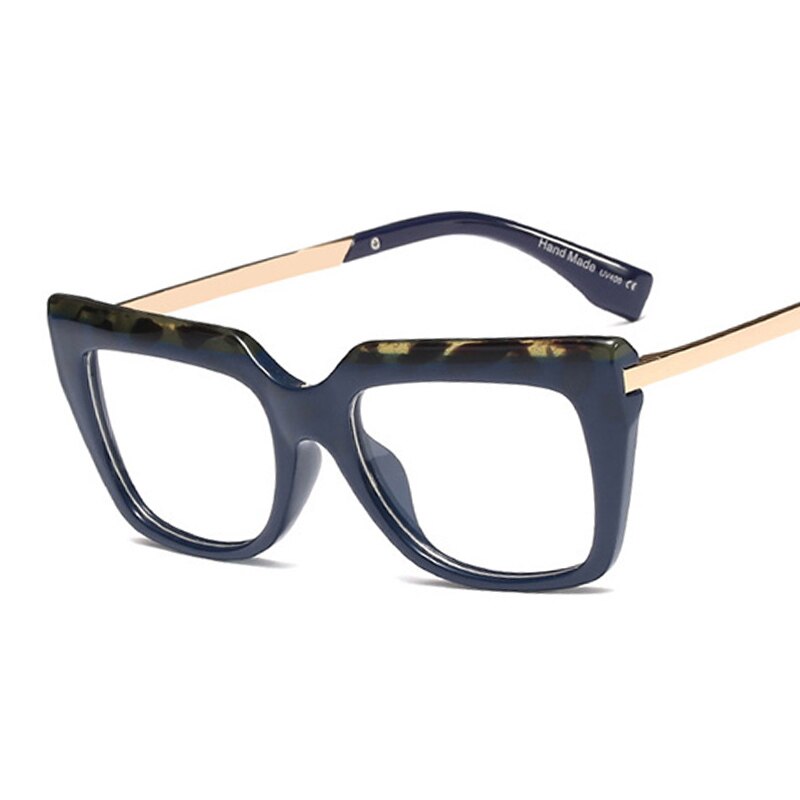 Oversize Square Eyeglasses Prescription For Women Myopia Frame Ins Popular Diopter Glasses Computer