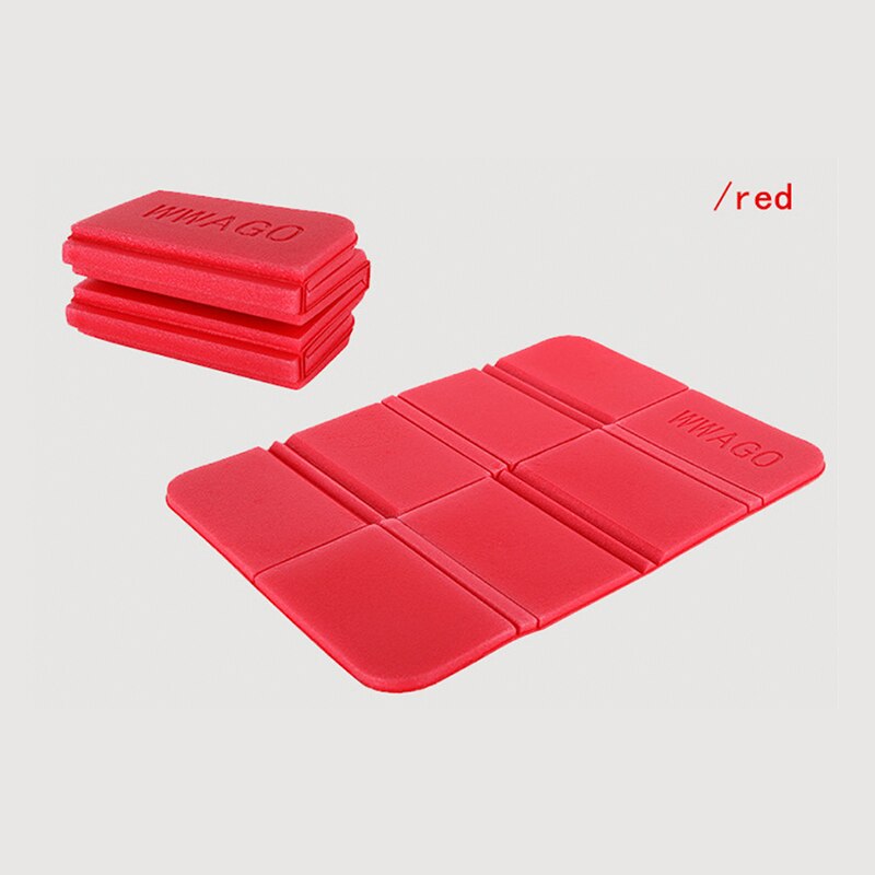 The XPE outdoor cushion folding foam portable picnic mat waterproof and moisture-proof mat: Red