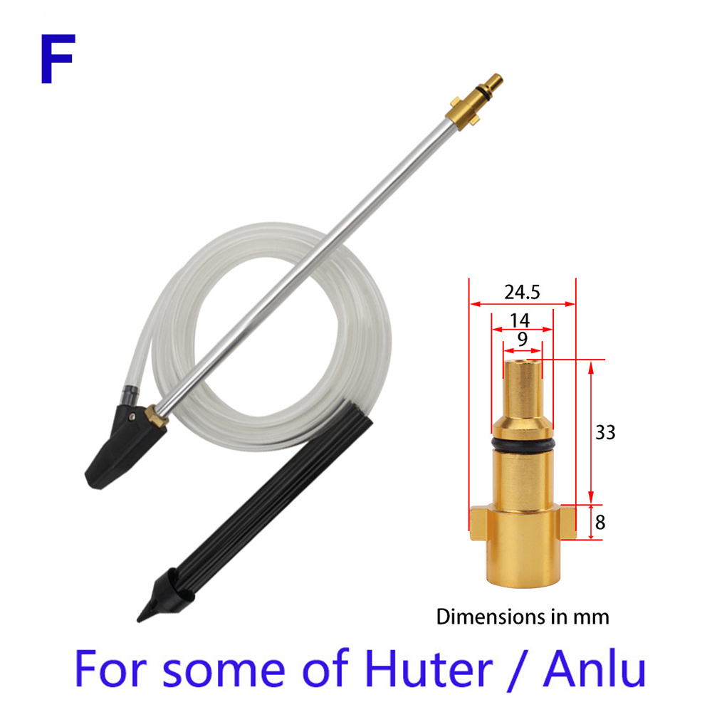 Pressure Washer SandBlasting Kit Wet Sandblaster Lance Nozzle for Karcher Huter Interskol Lavor Parkside High Pressure Washer: Red